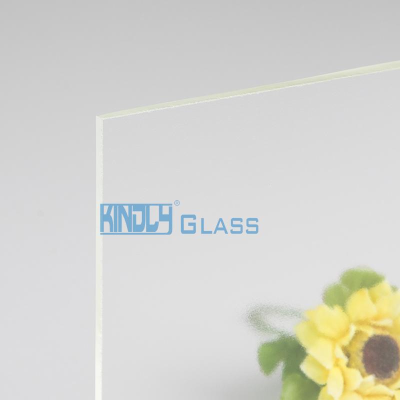 Vidrio impreso satinado ultra transparente